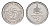 Грузия 2 тетри 1993 год-тип KM 77 нержавеющая сталь UNC 4647-1225