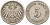 ГЕРМАНИЯ 5 ПФЕННИГОВ 1906 A, KM 11, J. 12 медно-никель 75-914