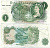 АНГЛИЯ 1 ФУНТ 1970-1977 Pick 374g бумага 7552-55-2