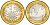 Финляндия 5 евро 2012 серия северная природа, зима KM 186 биметалл UNC M30-12