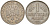 ФРГ 1 марка 1956 G KM 110, J. 385 медно-никель 4159-1033