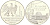 ФРГ 10 марок 2000 D, 10 лет немецкого единства KM 201 серебро PROOF 04-137-21