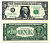 США 1 доллар 2003 буква "В", Нью-йорк, штат Нью-йорк Pick 515a бумага UNC (пресс) 8564-37-2-2