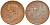 ИТАЛИЯ 10 ЧЕНТИЗИМО 1921 R ПЧЕЛА KM 60 медь 4561-825