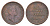 Дания 1 ригсбанкскиллинг 1813 год-тип KM 680 медь 4655-523