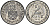 Хорватия 2 куны 1941 королевство KM 2 цинк aUNC 177-1465