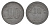 Германия 10 пфеннигов ND жетон, Wert-Marke цинк 4643-938