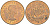 Великобритания 1/2 пенни 1967 Елизавета II (1952-2022) KM 896, Spink 4158 бронза 4544-153