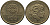 ГРЕЦИЯ 100 ДРАХМ 1990 МАКЕДОНИЯ-АЛЕКСАНДР ВЕЛИКИЙ KM 159 латунь UNC 69-733