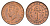 Цейлон 1 цент 1937 KM 111 медь UNC 1516-125