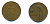 Великобритания 1 пенни 1928 Георг V (1910-1936) КМ 826, Spink 4054 бронза 41-847