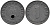 Германия 1 рейхспфенниг 1943 D KM 97, J. 369 цинк    4594-1267
