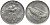 Малайзия 10 сенов 1997 цветок KM 51 медно-никель 4396-116