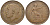 Великобритания 1 пенни 1921 Георг V (1910-1936) KM 810, Spink 4051 бронза 115-225