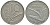 ИТАЛИЯ 10 ЛИР 1955 R, КОЛОСЬЯ, ПЛУГ KM 93 алюминий VG 4182-524