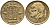 БЕЛЬГИЯ 50 САНТИМОВ 1958 BELGIE KM 149.1 бронза 4392-821