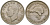 Новая Зеландия 1 флорин 1948 Георг VI (1937-1952), птичка киви, первый год KM 18 медно-никель 4137-546