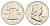 США 1/2 доллара (50 центов) 1957 Бенджамин Франклин, колокол KM 199 серебро  aUNC  4653-113