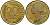 Франция 20 сантимов 1988 тип Marianne KM 930 медь алюминий никель 4135-634