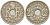 ФРАНЦИЯ 25 САНТИМОВ 1924 KM 867а медно-никель 4402-825