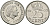 НИДЕРЛАНДЫ 25 ЦЕНТОВ 1963 ЮЛИАНА KM 183 никель 96-154