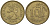 ФИНЛЯНДИЯ 10 ПЕННИ 1970 S KM 46 алюминиевая бронза 100-169