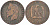ФРАНЦИЯ 5 САНТИМОВ 1862 A, НАПОЛЕОН III (1852-1870) KM 797.1, LE FRANC 117.5 бронза 108-522