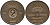 Швеция 2 эре 1958 TS, Густав VI Адольф (1950-1973) KM 821 бронза 202-636