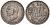 Греция 20 драхм 1960 Павел I (1954-1965), Селена, богиня Луны KM 85 серебро 08-532