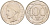 Италия 100 лир 1993 R, дельфины KM 159 медно-никель 4538-1245