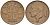 Бельгия 50 сантимов 1967 Belgie, Бодуэн I (1951-1993) KM 149.1 бронза 3458-112