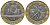 Франция 10 франков 1989 тип гений Бастилии KM 964.1, Le Franc 375.3 биметалл  51-5131