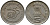 Индия 5 рупий 1995 50 лет ООН KM 156 медно-никель 33-727