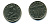 БЕЛЬГИЯ 1 ФРАНК 1922 BELGIE KM 90 никель 58-1225