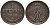 ГАННОВЕР 1 ПФЕННИГ 1860 В, ГЕОРГ V (1851-1866) KM 233 медь 4448-1034
