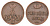 Россия 1 копейка 1856 ЕМ, Александр II (1855-1881) Биткин 350 медь 1519-235