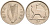 Ирландия 3 пенса 1962 заяц KM 12а медно-никель XF-UNC 4580-927