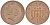 Великобритания 1 пенни 1986 Елизавета II (1952-2022) KM 935, Spink 4381 (B3) бронза 214-1057