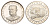 Мальтийский орден 1 скудо 1964 X 9 серебро PROOF 413-4144