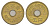 Япония 5 йен 1987 Yr. 62, Хирохито (1926-1989) Y 72a латунь 4647-1062