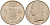 Бельгия 5 франков 1970 Belgique KM 134.1 медно-никель  UNC  4187-235
