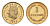 Сальвадор 1 сентаво 1989 KM 135.1a сталь плакированная бронзой UNC 4651-449