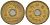 Япония 5 йен 1966 Yr. 41, Хирохито (1926-1989) KM 72a латунь 4174-124