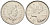 Канада 25 центов 2009 Елизавета II (1952-2022), олень KM 184 никель aUNC 4616-813