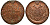 Россия 5 копеек 1789 ЕМ, Екатерина II (1762-1796) Биткин 643 медь 1103-7-44
