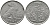 БЕЛЬГИЯ 1 ФРАНК 1940 BELGIE-BELGIQUE KM 120 никель 4385-1053