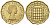 Великобритания 3 пенса 1967 Елизавета II (1952-2022) KM 900, Spink 4153 никель латунь UNC 4163-827