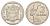 ЮАР 2 ранда 1990 KM 139 медь плакированная никелем 4597-342