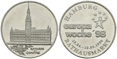Турция медаль 1998 Europewoche 1998 4165-1113