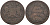 Британская Индия 1/4 анна 1835 Британская Ост-Индская компания диаметр 25,2 мм., мондвор Бомбей KM 446.2 медь 28-537